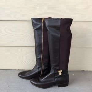 “Michael Kors” Brown Riding Boots